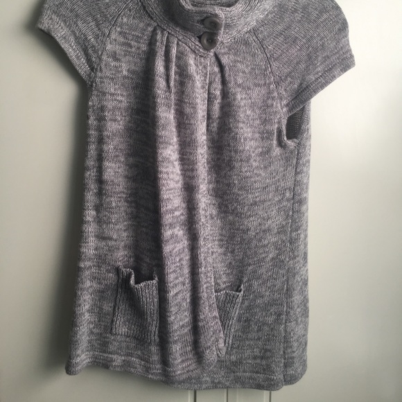 Gray short sleeve sweater - Picture 5 of 5